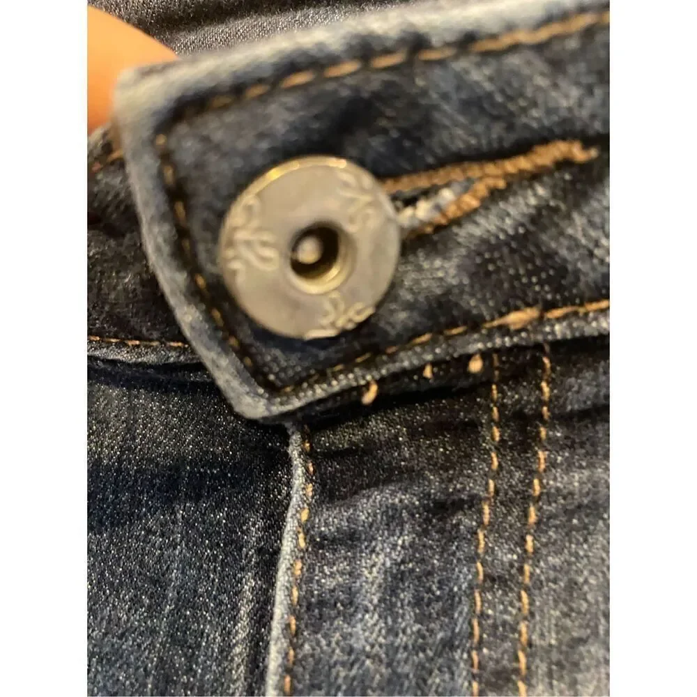 ✅Simply Vera by Vera Wang blue jeans Sz 10 straight